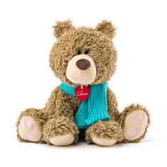 Bariboo medve plyšová postava s šálom 30cm - Lumpin