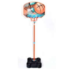 Basketbalová doska so stojanom a loptou 141-109 cm obrázok 2