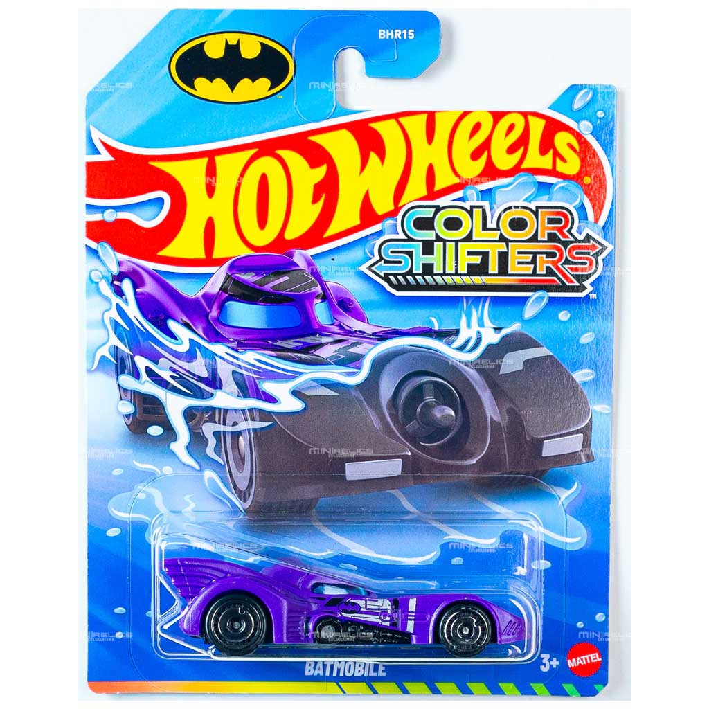 Hot Wheels: Batmobile meniacich farieb autíčko 1/64 - Mattel