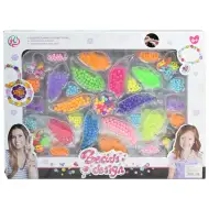 Beads Design: Set na výrobšu šperkov 500+ farebných a trblietavých perál