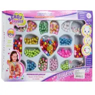 Beads Series: Set na výrobu šperkov 500+ farebných perál