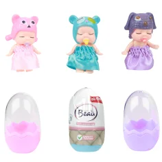 BEAU Baby sladký sen prekvapenie bábika v vajíčku v rôznych variantoch 8cm 1 ks obrázok 1