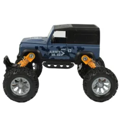 Big Foot Series: Terénne vozidlo Offroad so zotrvačníkom a gumovými pneumatikami 13 cm obrázok 5