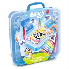 Bluey Airbrush Art posterový set na tvorbu v kufríku