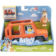 Bluey auto s figúrkou Chilli