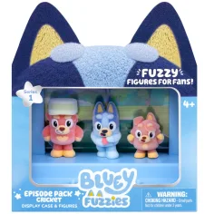 Bluey Fuzzies 3-dielna sada - Cricket