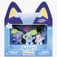 Bluey Fuzzies 3-kusová sada - Kempovanie