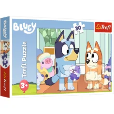 Bluey herný čas 30ks puzzle - Trefl