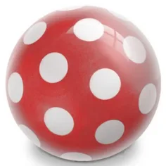 Puntíkovaná BioBall gumová lopta 15 cm v niekoľkých variantoch - Mondo Toys obrázok 2