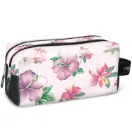 Botanical Mallow kozmetická taštička na zips 25x13x13cm