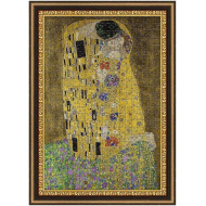 Bozk, Klimt – 500-dielne puzzle s rámom – Trefl