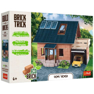 Brick Trick staviame z tehál: Domček s garážou 290-dielna stavebnica - Trefl