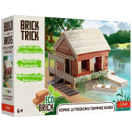 Brick Trick staviame z tehál: Letný dom 120-dielna stavebnica - Trefl