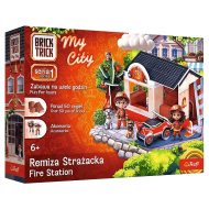 Brick Trick staviame z tehál: Moje mesto Hasičská stanica 50-dielna stavebnica - Trefl