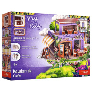 Brick Trick staviame z tehál: Moje Mesto Kaviareň 50-dielna stavebnica - Trefl