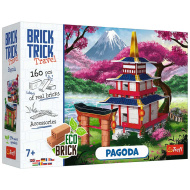 Brick Trick staviame z tehál: Pagoda 160-dielna stavebnica - Trefl