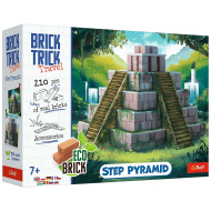 Brick Trick staviame z tehál: Schodová pyramída 210-dielna stavebnica - Trefl