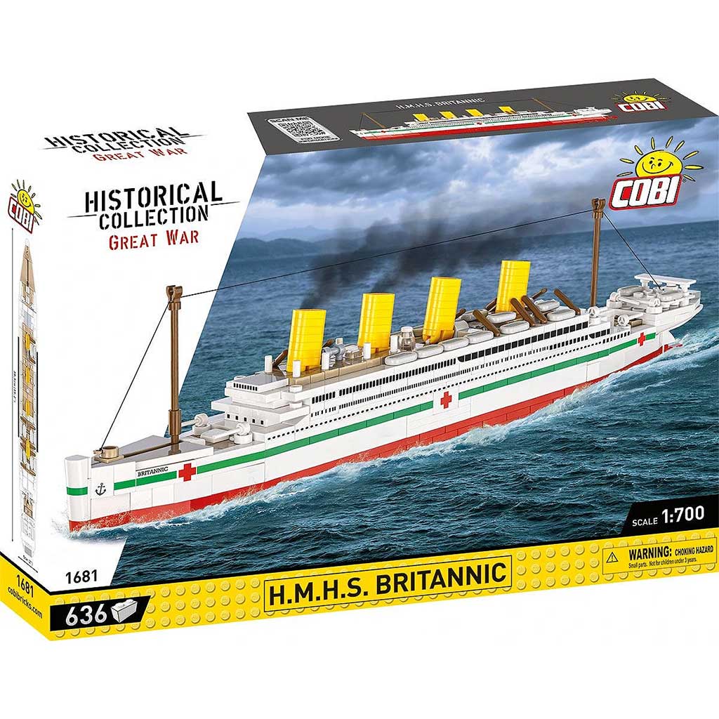 COBI: H.M.H.S. Britannic loď stavebnica (1681)