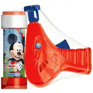 Bublifuková pištoľ Mickey Mouse + 60ml bublifuková náplň