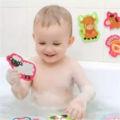 Buddy & Barney Kúpeľná hračka puzzle - Stajňa obrázok 2