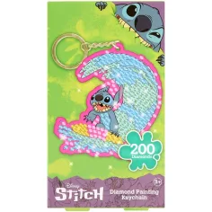 Canenco: Stitch diamantové maľovanie kľúčenka