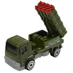 Car Model: 6-dielny set vojenských autíčok obrázok 2