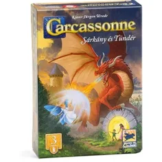 Carcassonne: Drak a víla spoločenská hra rozšírenie - Piatnik