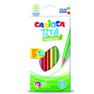 Carioca: Tita trojhranné farebné ceruzky 12-kusov