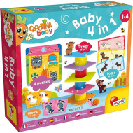 Carotina Baby: 4 v 1 rozvíjajúca hra - Lisciani