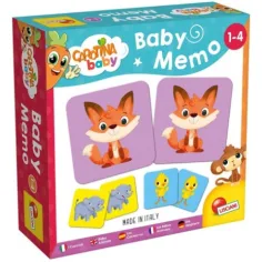 Carotina Baby: Hra s pamäťou - Zvieracie mláďatá