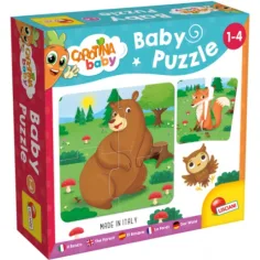 Carotina Baby: Puzzle so zvieratami z lesa