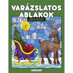Kúzelné okná - Vianočná omaľovánka