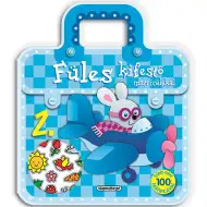 Chlapčenská omaľovánka s nálepkami - 2. Lietadlo