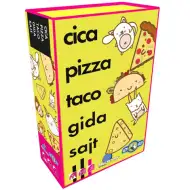 Cica, pizza, taco, kozľa, syr spoločenská hra