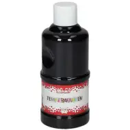 Čierna temperová farba 250ml