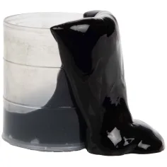 Čierny slime mini v olejovej nádobe obrázok 2