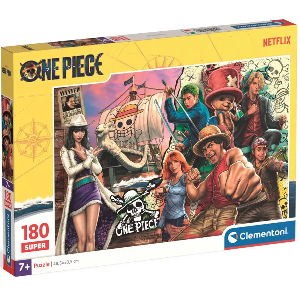 One Piece 180-dielny Supercolor puzzle - Clementoni