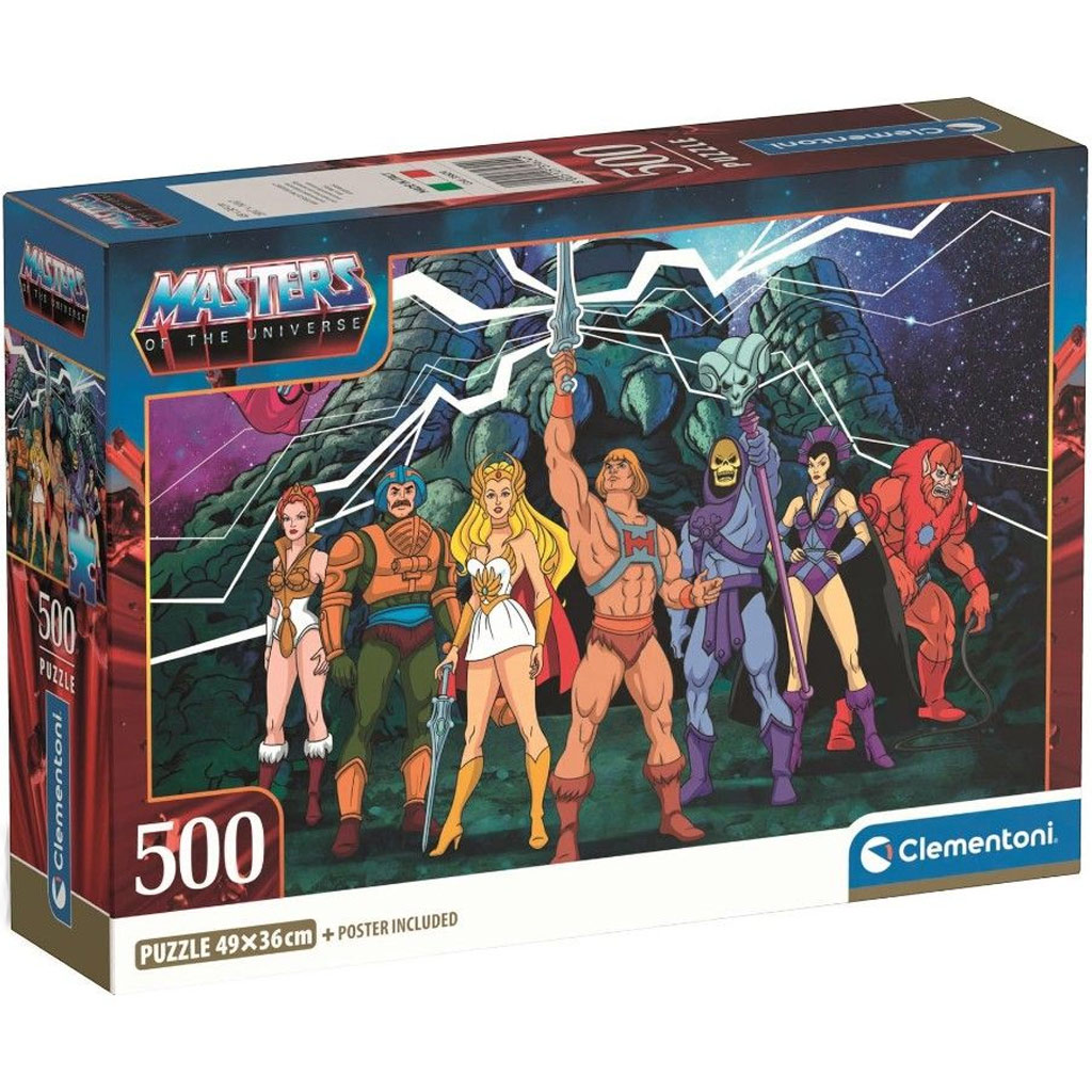 Masters of the Universe: Ochrancovia univerza 500-dielny kompaktný puzzle - Clementoni