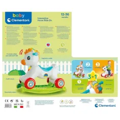 Clementoni Baby: 3 v 1 interaktívna hojdačka poník obrázok 4