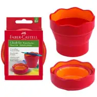 Click and Go miska na vodu vo fialovej farbe - Faber-Castell