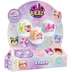 Clickeez: Antistresová hra 5 ks - 3. séria