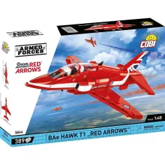 COBI: BAe Hawk T1 „Red Arrows“ stavebnica lietadla (5844)
