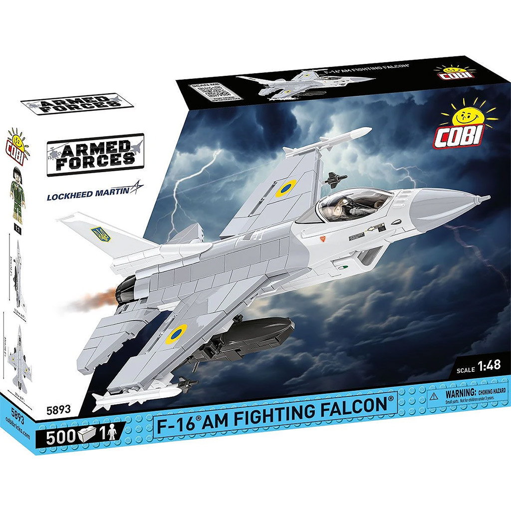 COBI: Ozbrojené sily F-16AM Fighting Falcon stavebnica (5893)