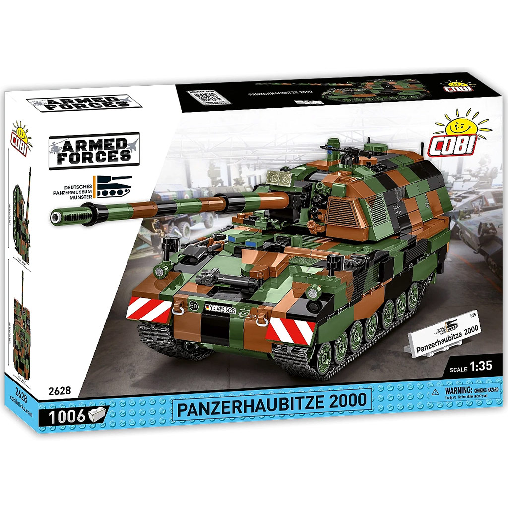 COBI: Ozbrojené sily Panzerhaubitze 2000 stavebnica (2628)