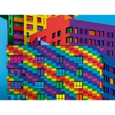 Colorboom Collection: Squares puzzle 500ks - Clementoni obrázok 2
