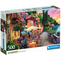 Como jazero, Taliansko HQC 500 kusové puzzle - Clementoni
