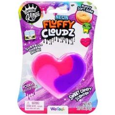 Compound Kings Neon Fluffy Cloudz voňavý obláčik slime - Cukrové srdce