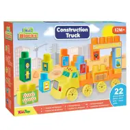 Construction Truck 22 dielna stavebnica - nákladné auto