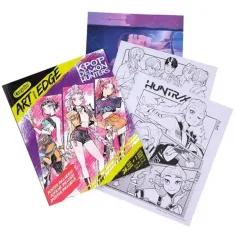 Crayola: Art With Edge - K-Pop Demon Hunters omaľovánka a plagát obrázok 2