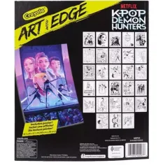 Crayola: Art With Edge - K-Pop Demon Hunters omaľovánka a plagát obrázok 4